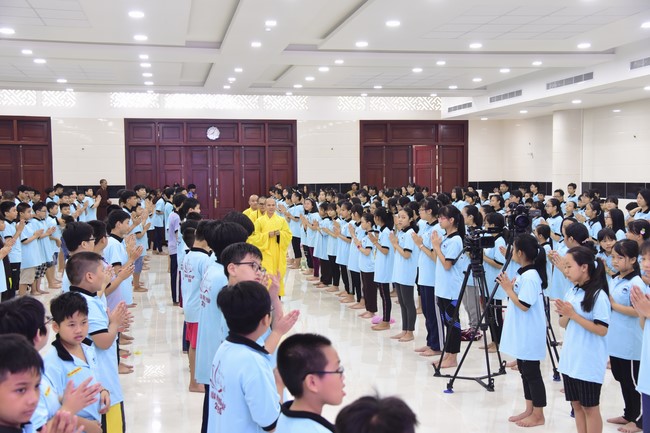 The 2nd-day Children 's Summer Retreat